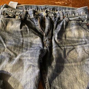Levi 513 Distressed Jeans 33 x 32